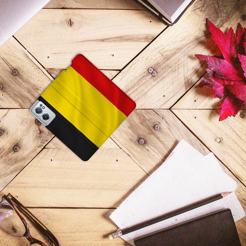 OnePlus Nord CE 2 5G Standcase Belgische Vlag - B2C Telecom