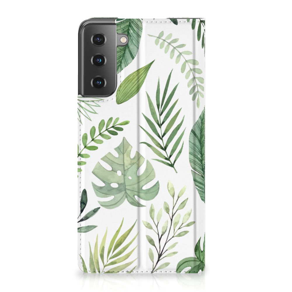 Samsung Galaxy S21 Plus Smart Cover Leaves - B2C Telecom