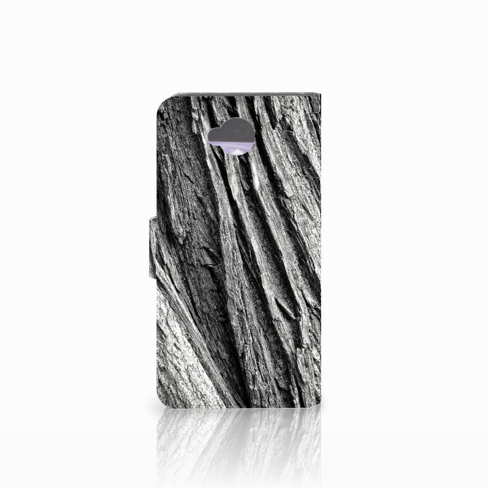 Book Style Case Microsoft Lumia 650 Boomschors Grijs