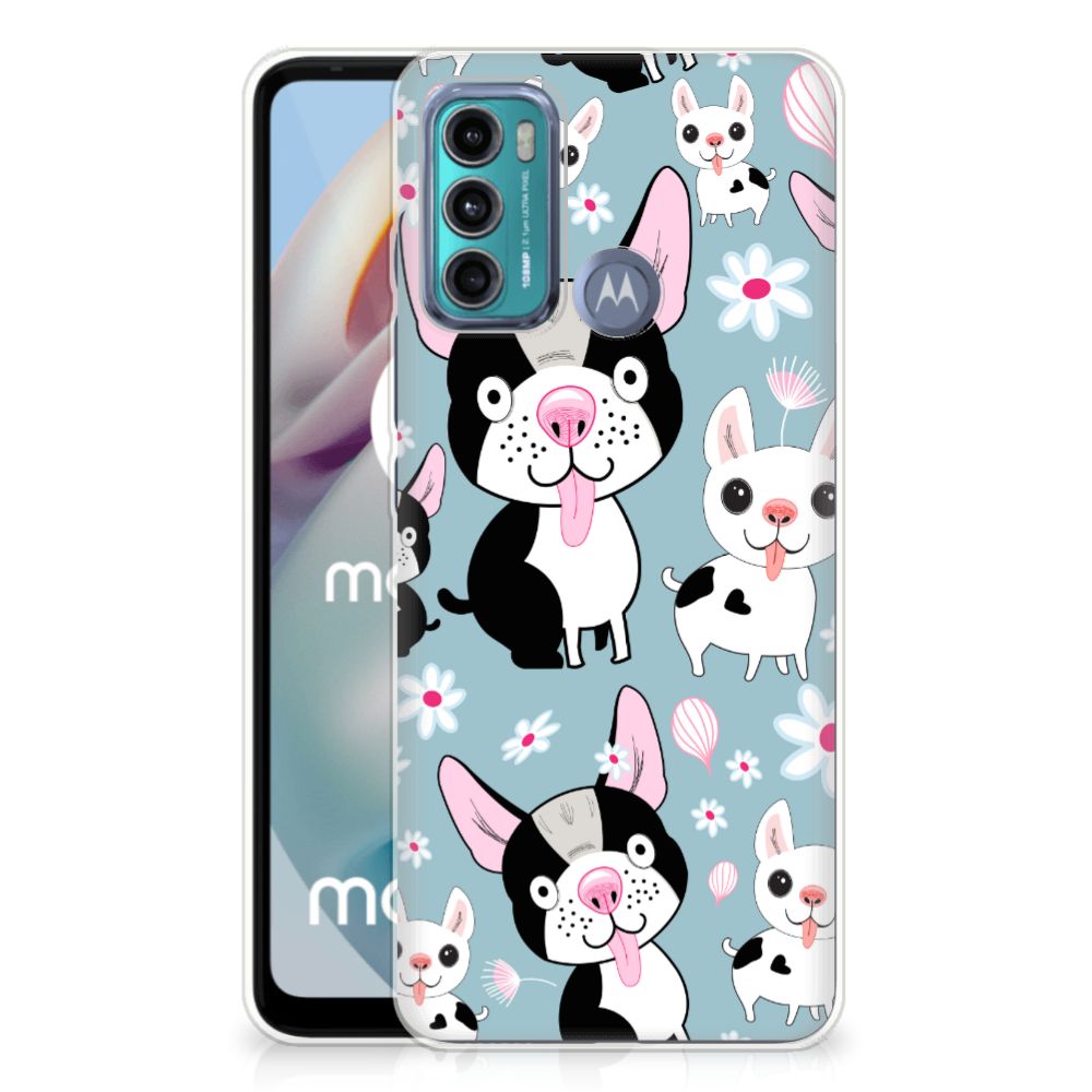 Motorola Moto G60 TPU Hoesje Hondjes B2C Telecom
