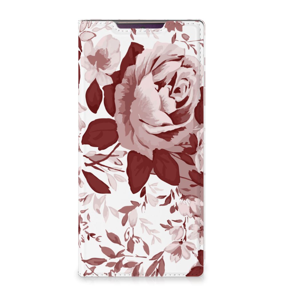 Bookcase Samsung Galaxy Note 20 Ultra Watercolor Flowers - B2C Telecom