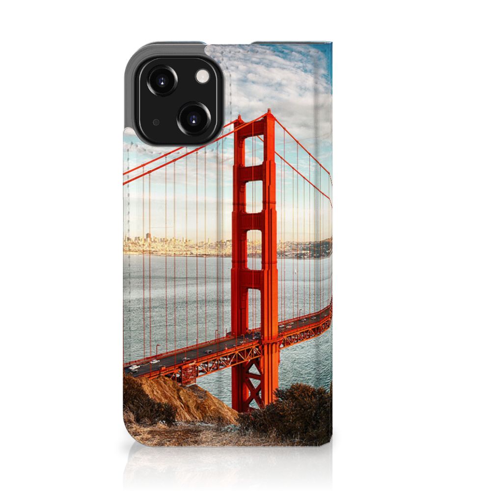 iPhone 13 Mini Book Cover Golden Gate Bridge - B2C Telecom