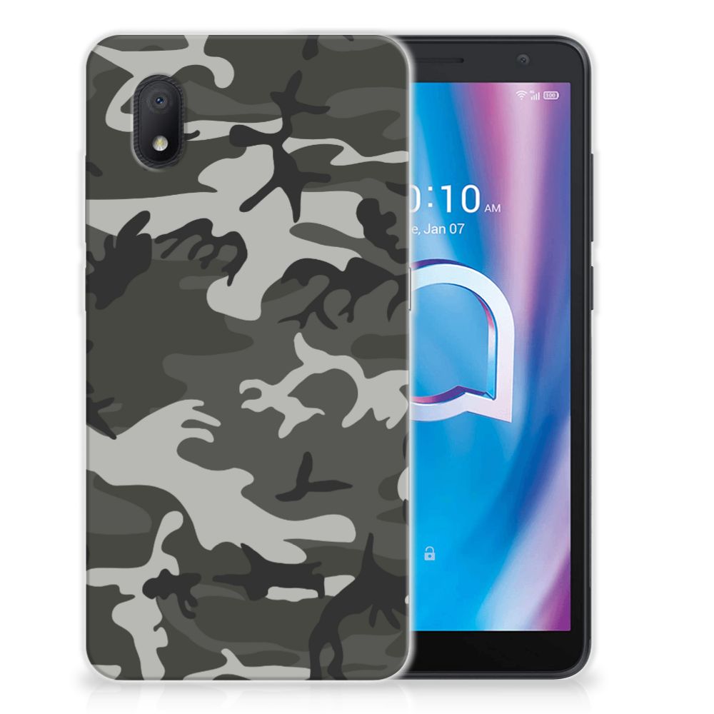 Alcatel 1B (2020) TPU bumper Army Light