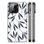 iPhone 14 Pro Max Bloemen Hoesje Leaves Blue