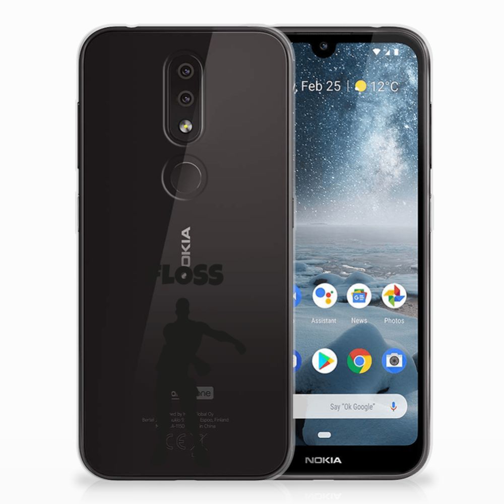 Nokia 4.2 Telefoonhoesje met Naam Floss