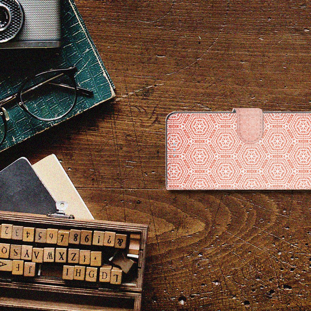 Sony Xperia 10 III Telefoon Hoesje Pattern Orange