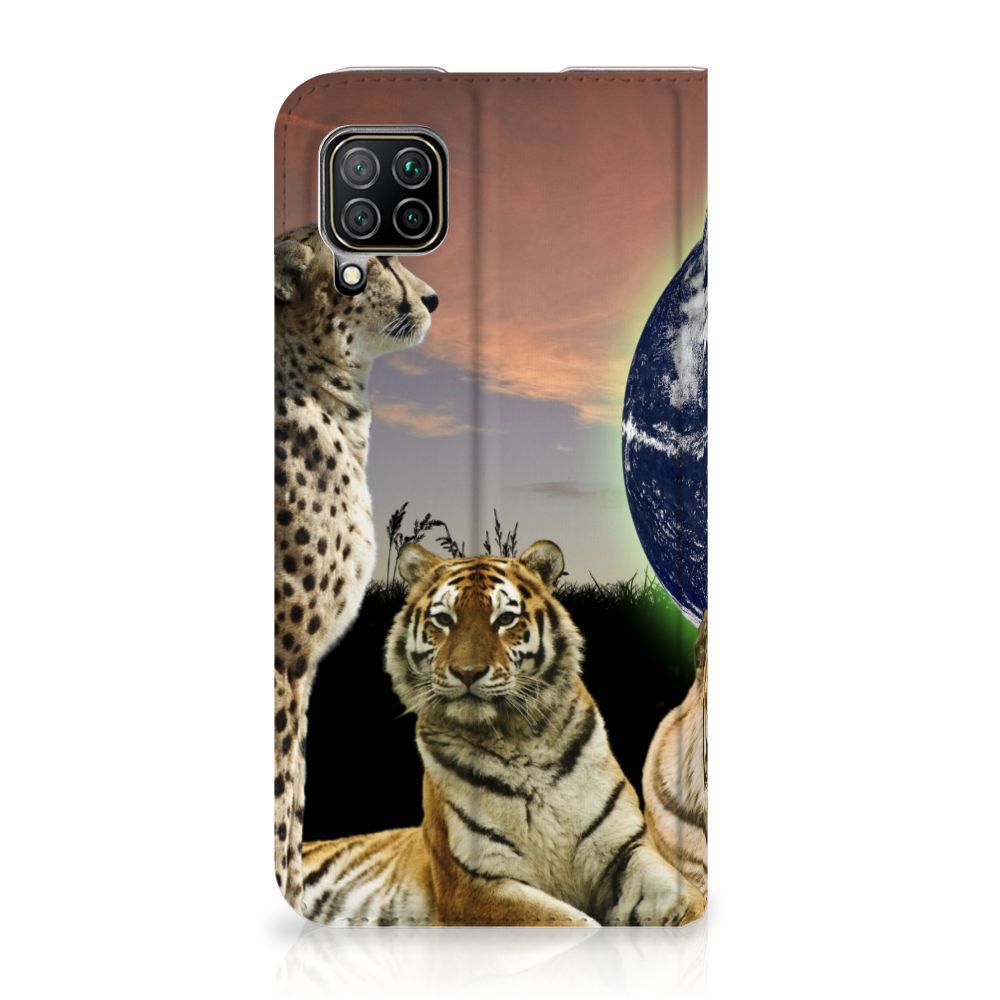 Huawei P40 Lite Hoesje maken Roofdieren - B2C Telecom