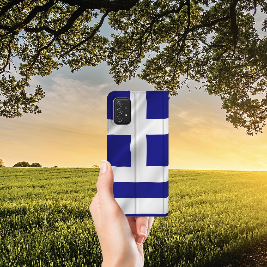 Samsung Galaxy A03s Standcase Griekenland - B2C Telecom