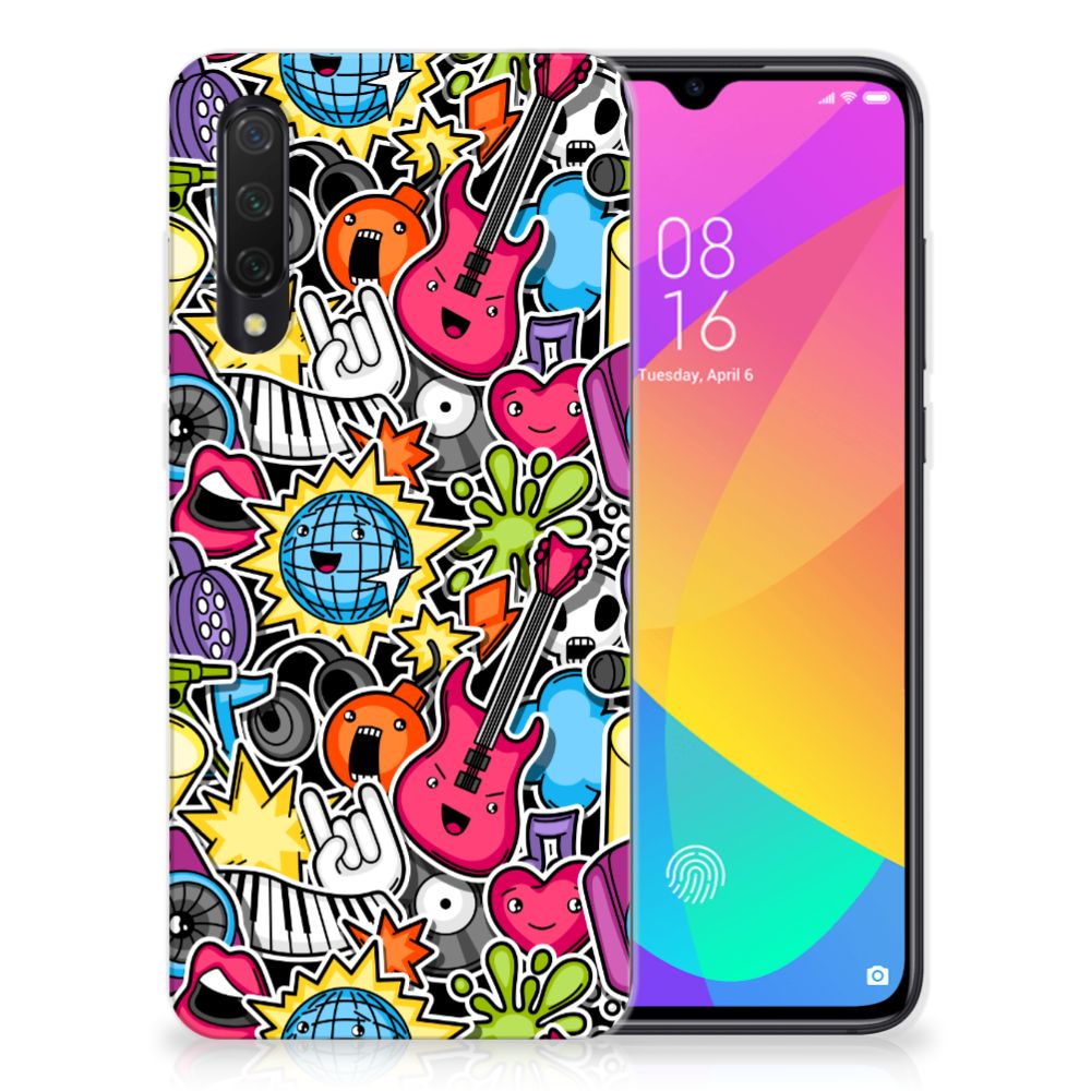 Xiaomi Mi 9 Lite Silicone Back Cover Punk Rock B2C Telecom