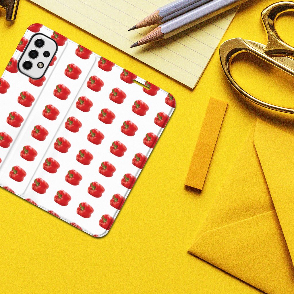 Samsung Galaxy A23 Flip Style Cover Paprika Red - B2C Telecom