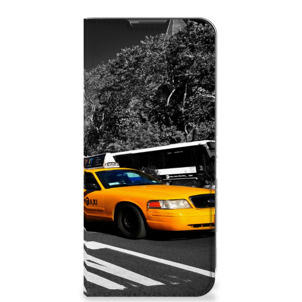 Motorola Moto G9 Play Book Cover New York Taxi - B2C Telecom