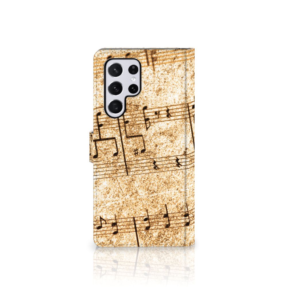 Samsung Galaxy S22 Ultra Telefoonhoesje met foto Bladmuziek