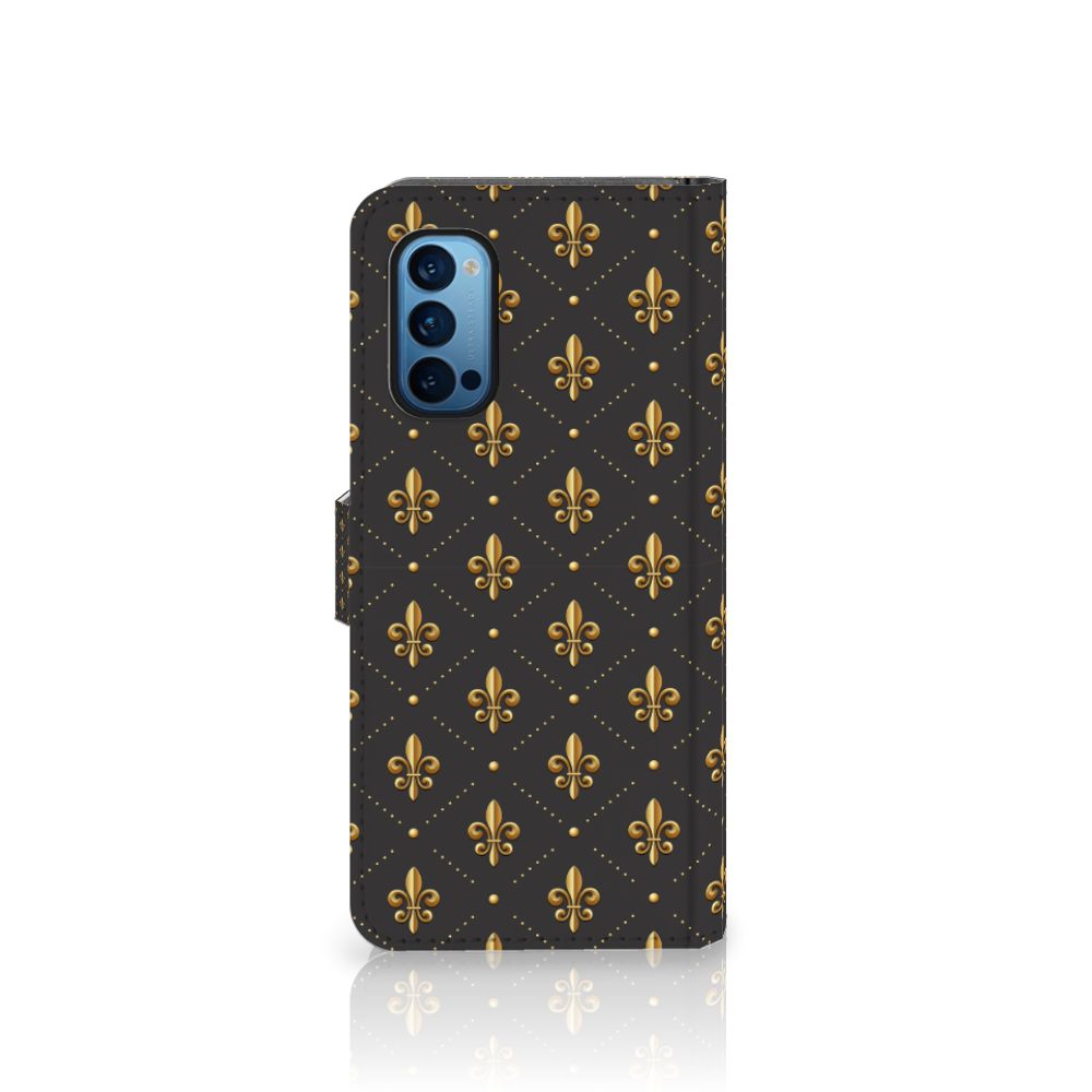 OPPO Reno 4 Pro 5G Telefoon Hoesje Franse Lelie