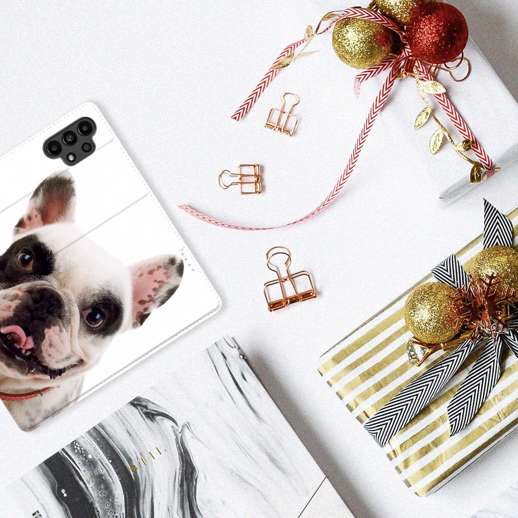 Samsung Galaxy A13 (4G) Hoesje maken Franse Bulldog - B2C Telecom