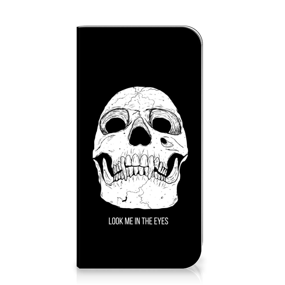 Mobiel BookCase Apple iPhone 11 Pro Skull Eyes