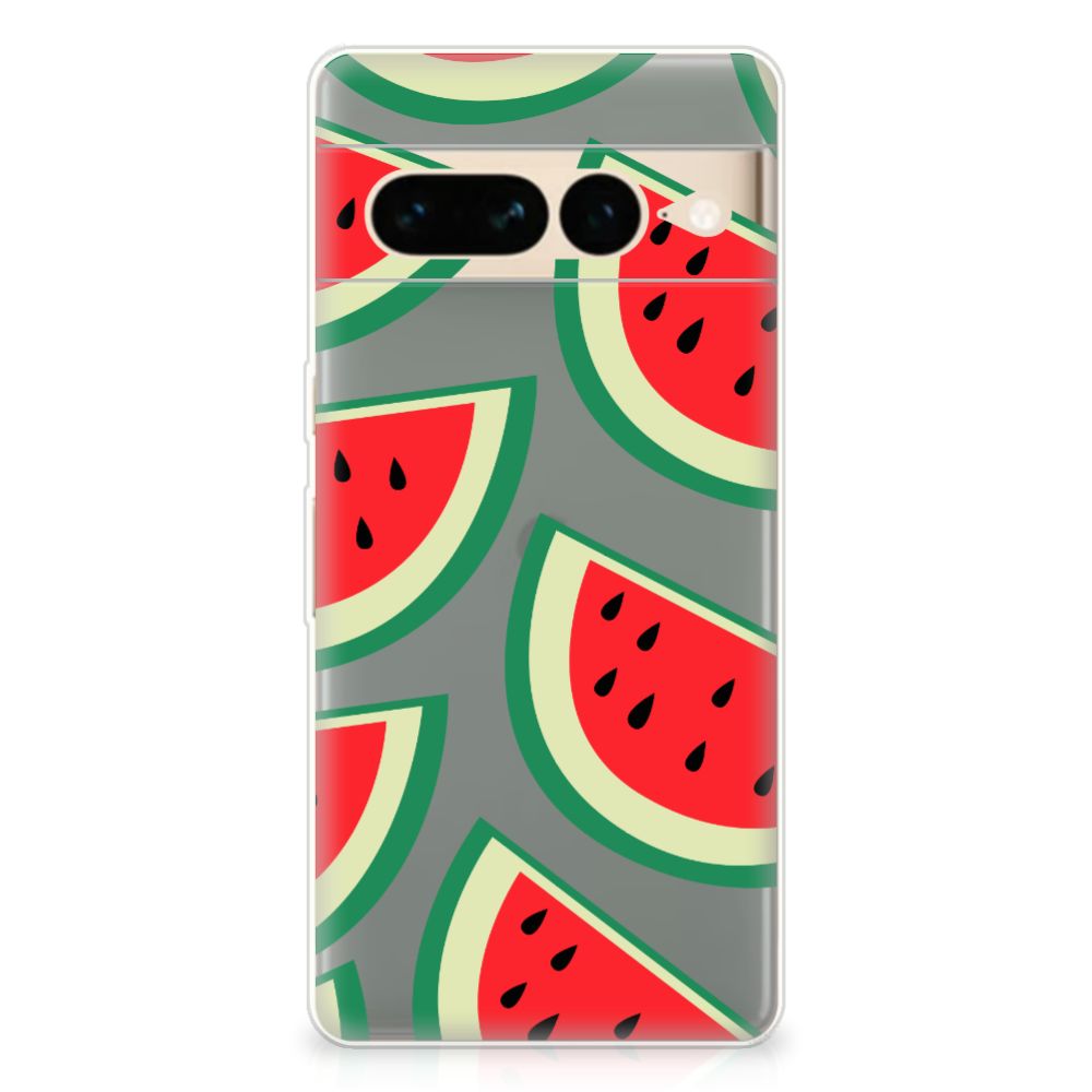 Google Pixel 7 Pro Siliconen Case Watermelons