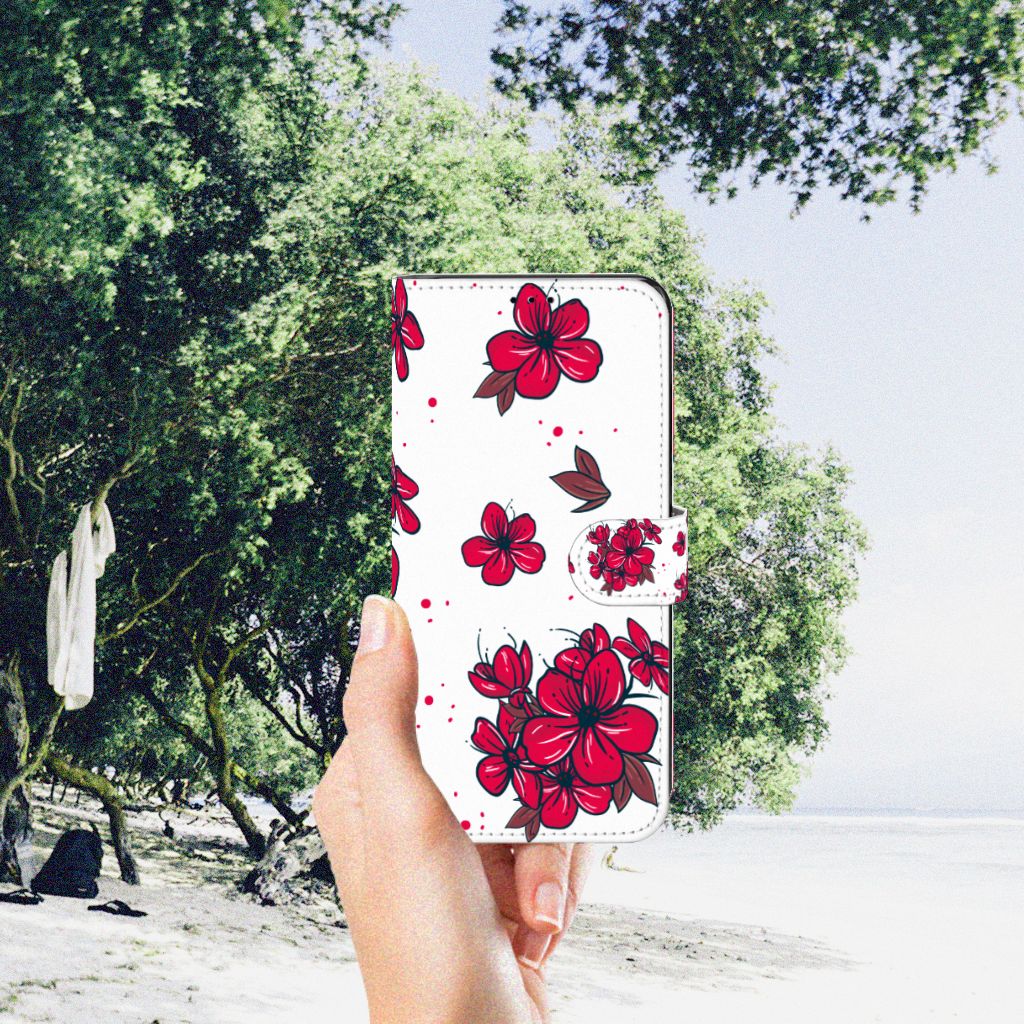 Motorola Edge 30 Pro Hoesje Blossom Red
