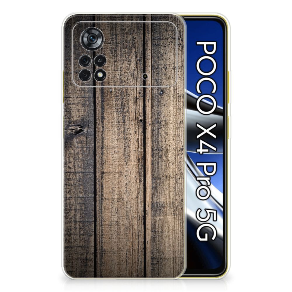 Xiaomi Poco X4 Pro 5G Bumper Hoesje Steigerhout B2C Telecom
