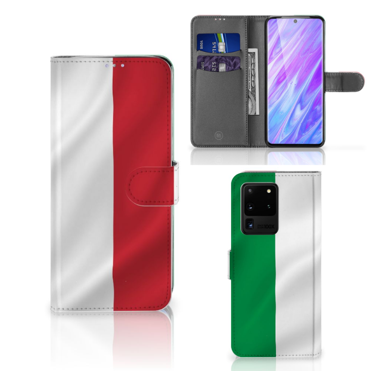 Samsung Galaxy S20 Ultra Bookstyle Case Italië