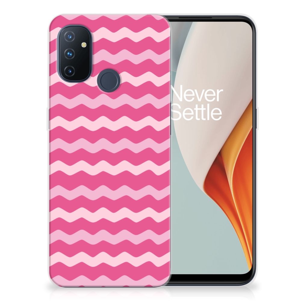 OnePlus Nord N100 TPU bumper Waves Pink B2C Telecom
