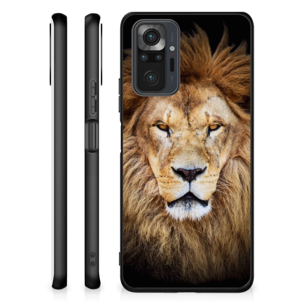 Xiaomi Redmi Note 10 Pro Dierenprint Telefoonhoesje Leeuw B2C Telecom