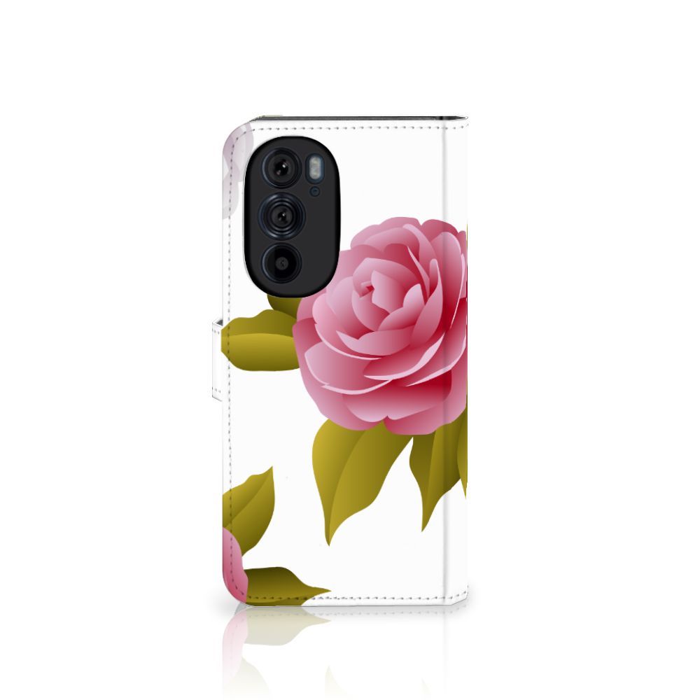 Motorola Edge 30 Pro Hoesje Roses