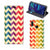 Huawei Y7 hoesje Y7 Pro (2019) Hoesje met Magneet Zigzag Multi Color