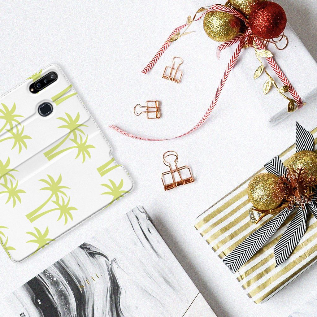 Samsung Galaxy A20s Smart Cover Palmtrees - B2C Telecom