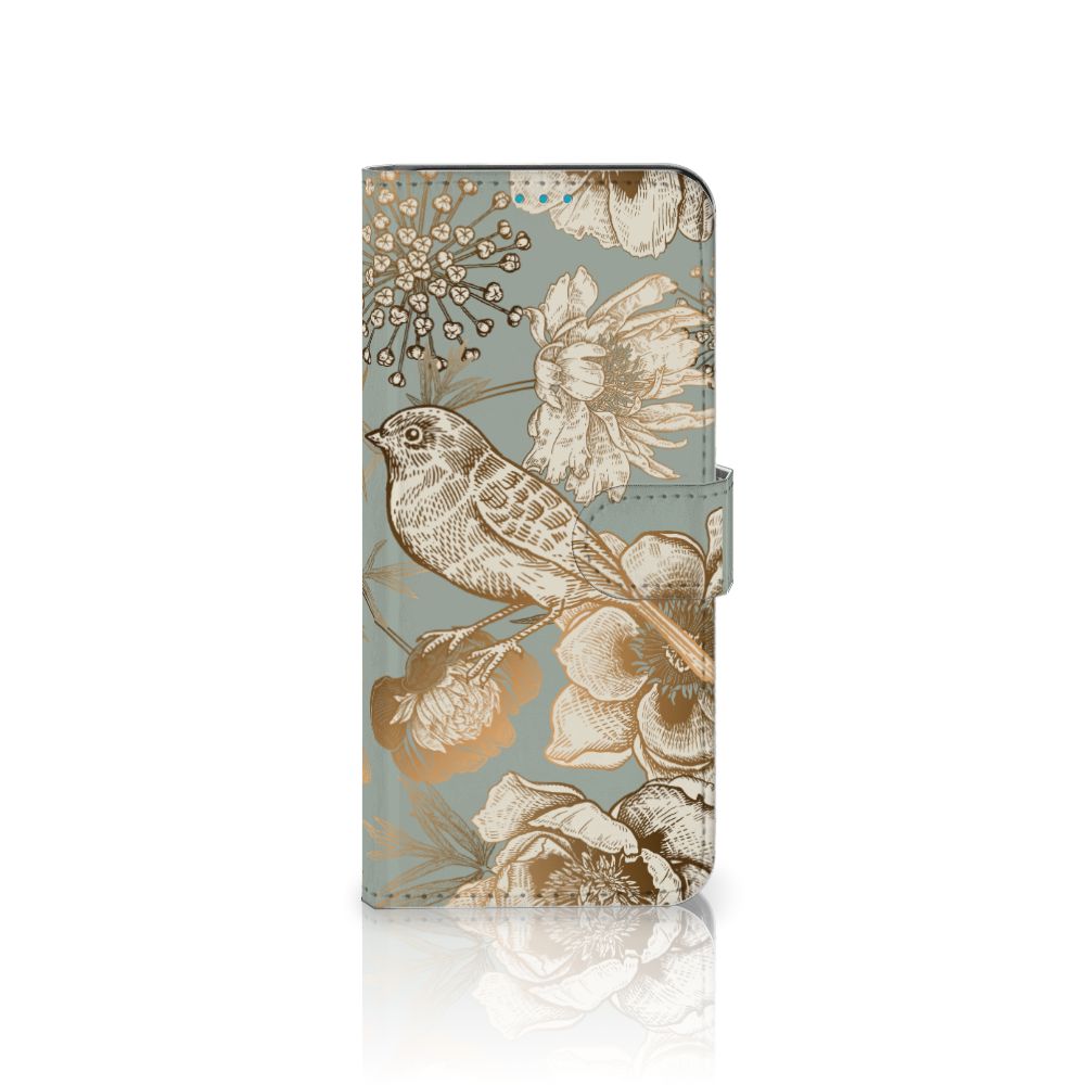 Hoesje voor Samsung Galaxy A73 5G Vintage Bird Flowers