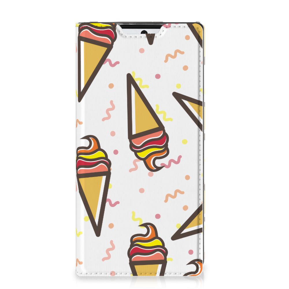 Samsung Galaxy Note 10 Flip Style Cover Icecream
