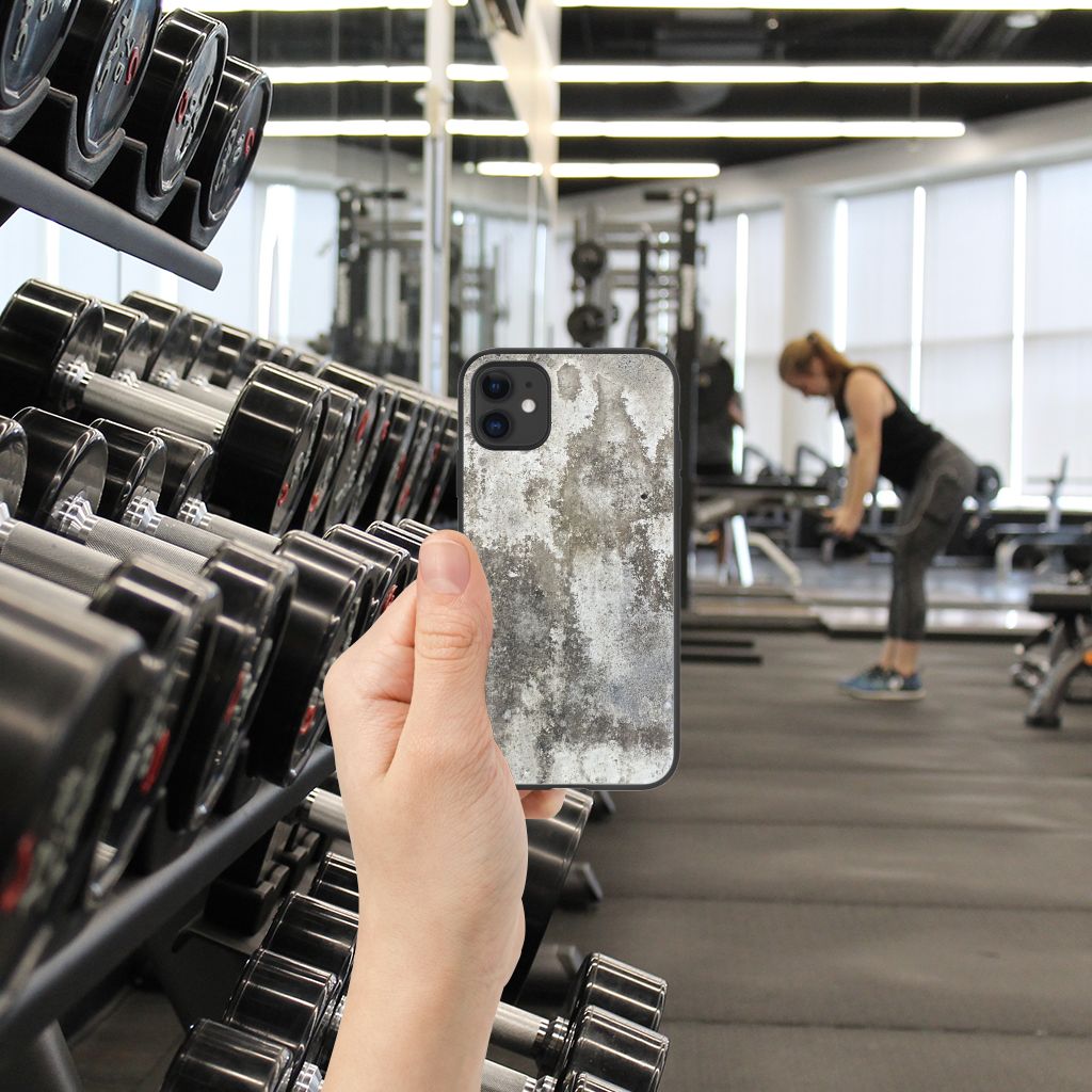 iPhone 11 Marmeren Print Telefoonhoesje Beton Print B2C Telecom