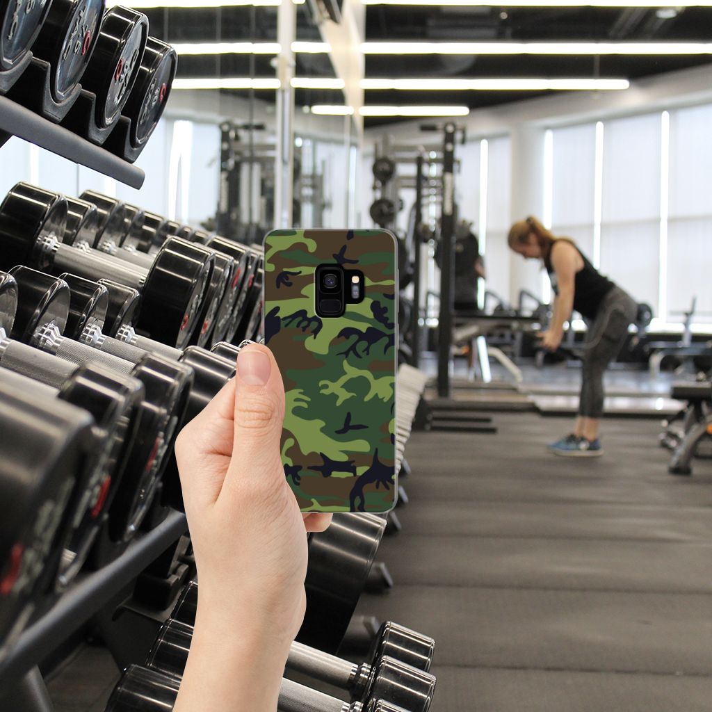 Samsung Galaxy S9 TPU bumper Army Dark