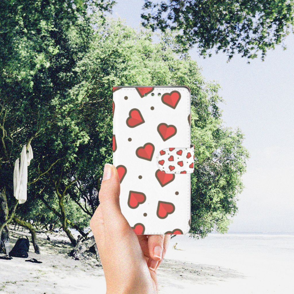 Sony Xperia XZ1 Telefoon Hoesje Hearts
