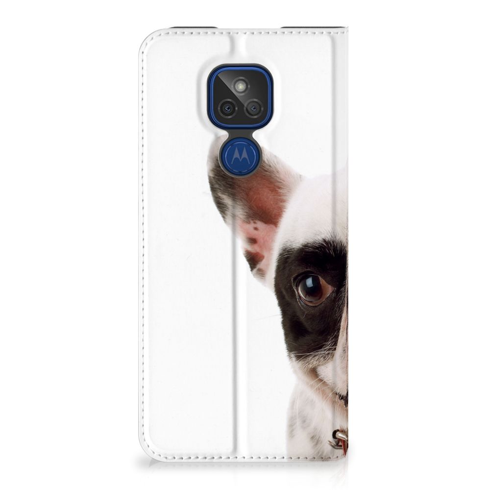 Motorola Moto G9 Play Hoesje maken Franse Bulldog - B2C Telecom