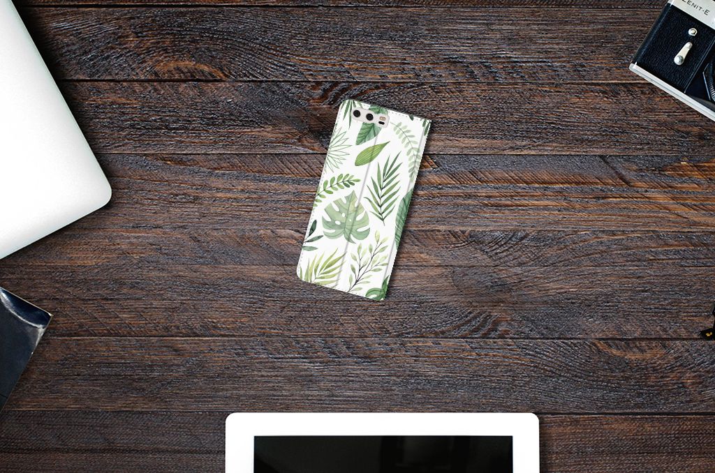 Huawei P10 Plus Smart Cover Leaves