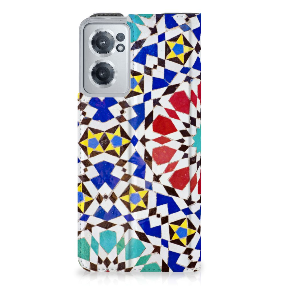 OnePlus Nord CE 2 5G Standcase Mozaïek - B2C Telecom