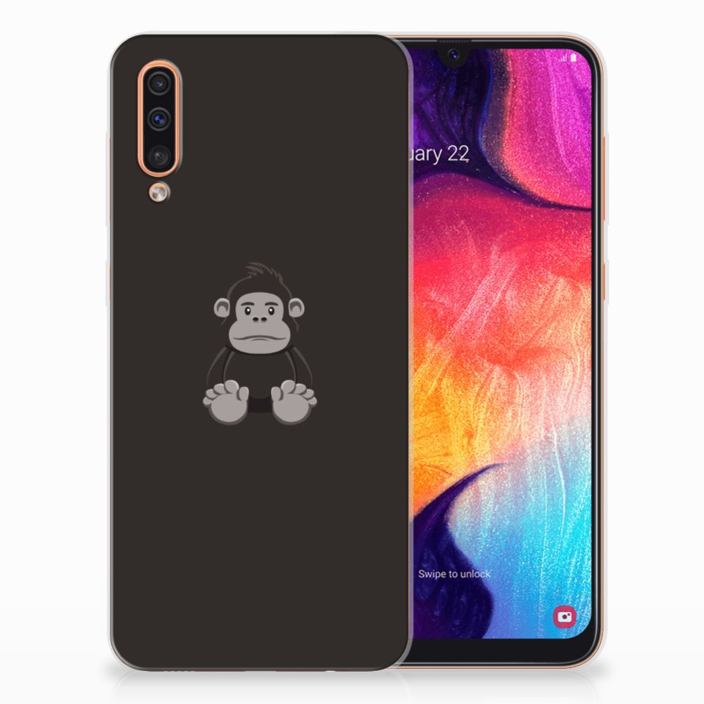 Samsung Galaxy A50 Telefoonhoesje met Naam Gorilla