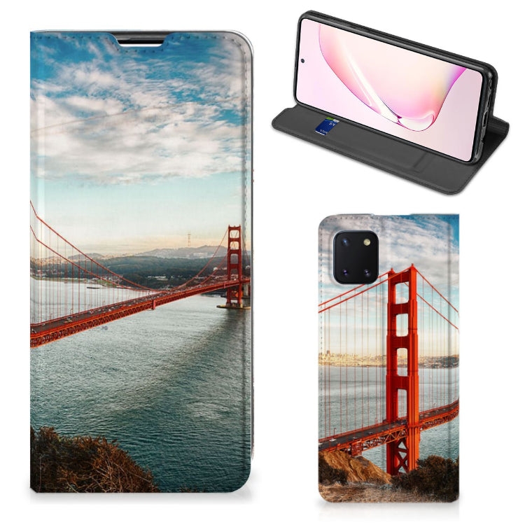 Samsung Galaxy Note 10 Lite Book Cover Golden Gate Bridge