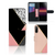 Sony Xperia L4 Book Case Zwart Roze Vormen