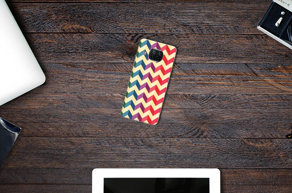 Xiaomi Mi 10T Lite TPU bumper Zigzag Multi Color