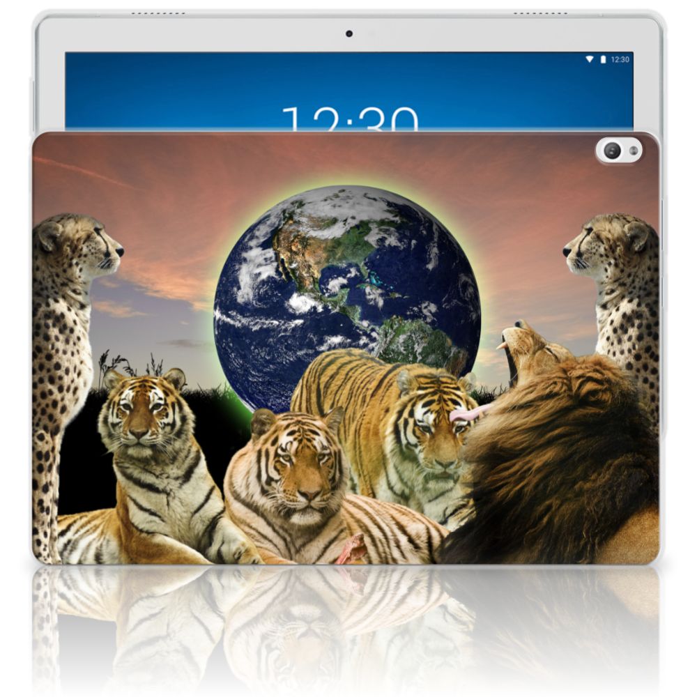 Lenovo Tab P10 Back Case Roofdieren