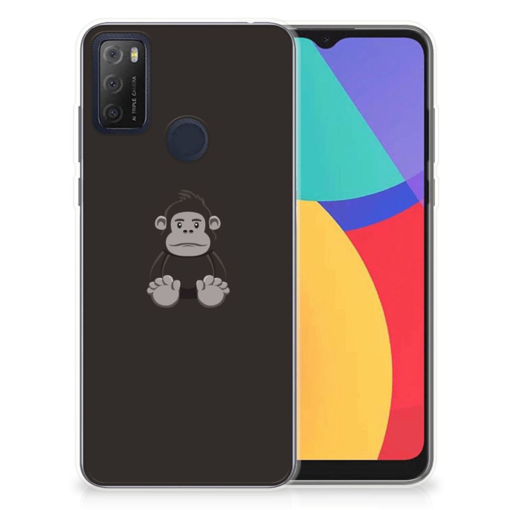 Alcatel 1S (2021) Telefoonhoesje met Naam Gorilla