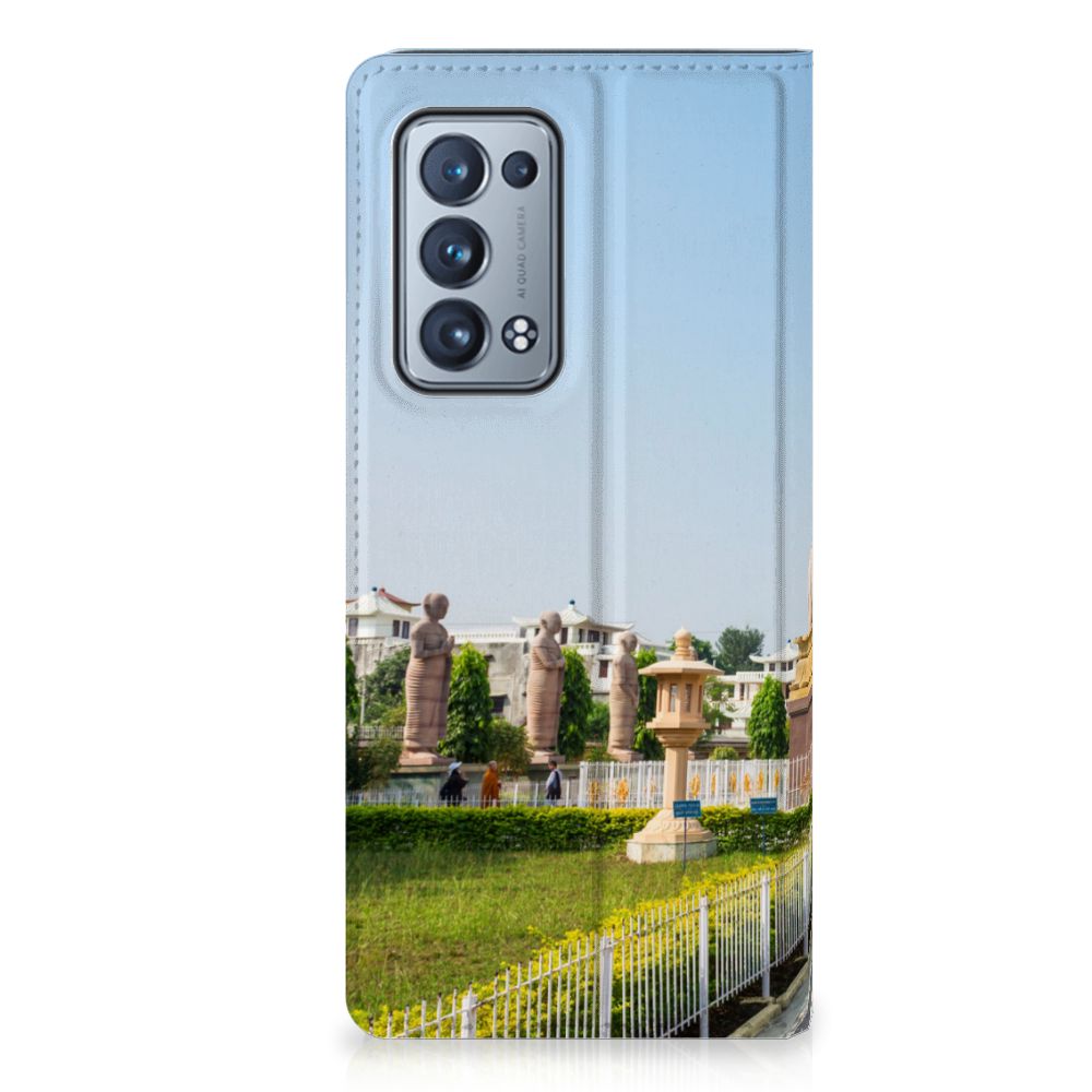 OPPO Reno 6 Pro Plus 5G Book Cover Boeddha - B2C Telecom