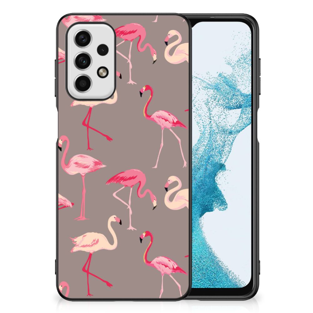 Samsung Galaxy A23 Dierenprint Telefoonhoesje Flamingo B2C Telecom