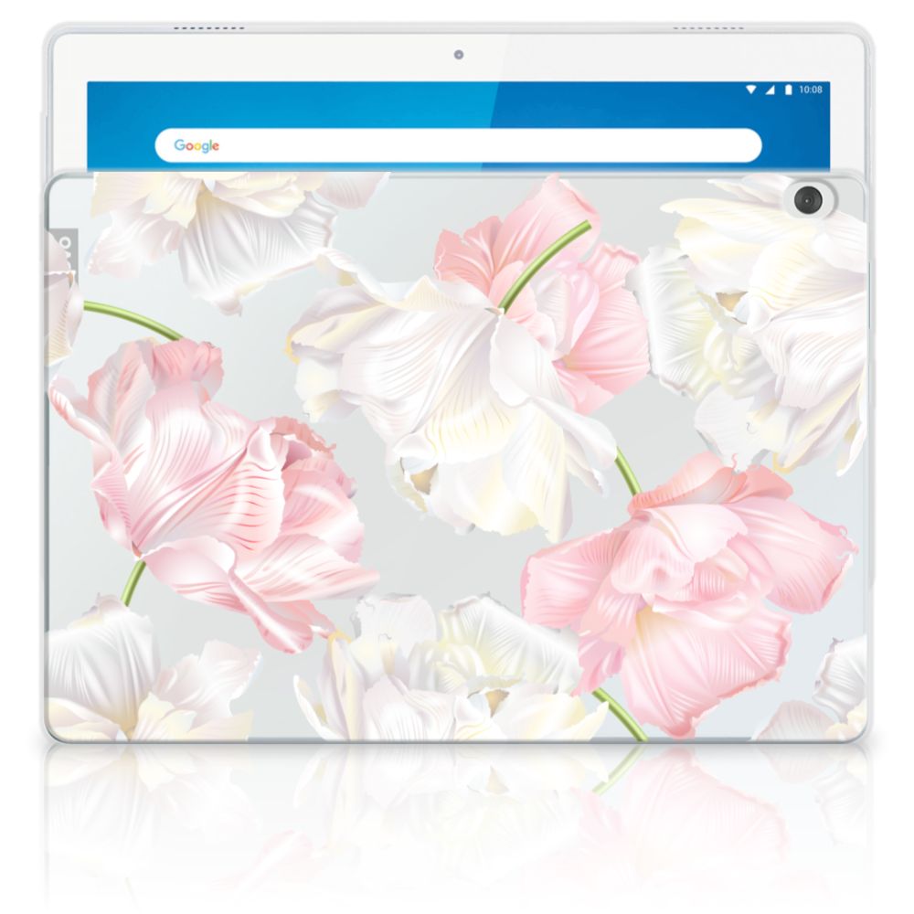 Lenovo Tab M10 Siliconen Hoesje Lovely Flowers