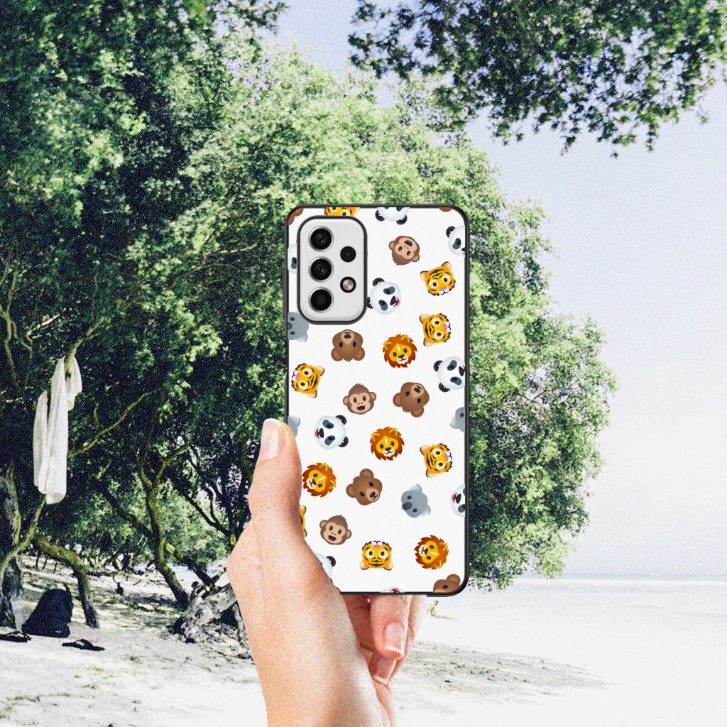 Back Case voor Samsung Galaxy A23 Dieren Emojis B2C Telecom