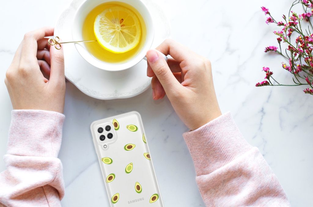 Samsung Galaxy A22 4G | M22 Siliconen Case Avocado B2C Telecom