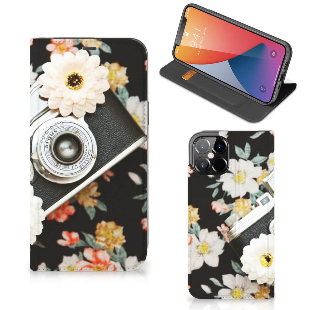 iPhone 12 Pro Max Stand Case Vintage Camera - B2C Telecom