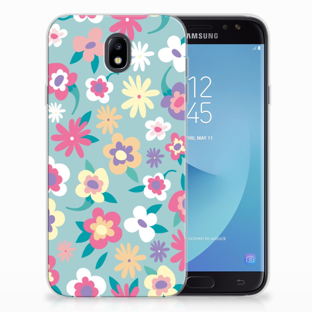 Samsung Galaxy J7 2017 | J7 Pro TPU Case Flower Power