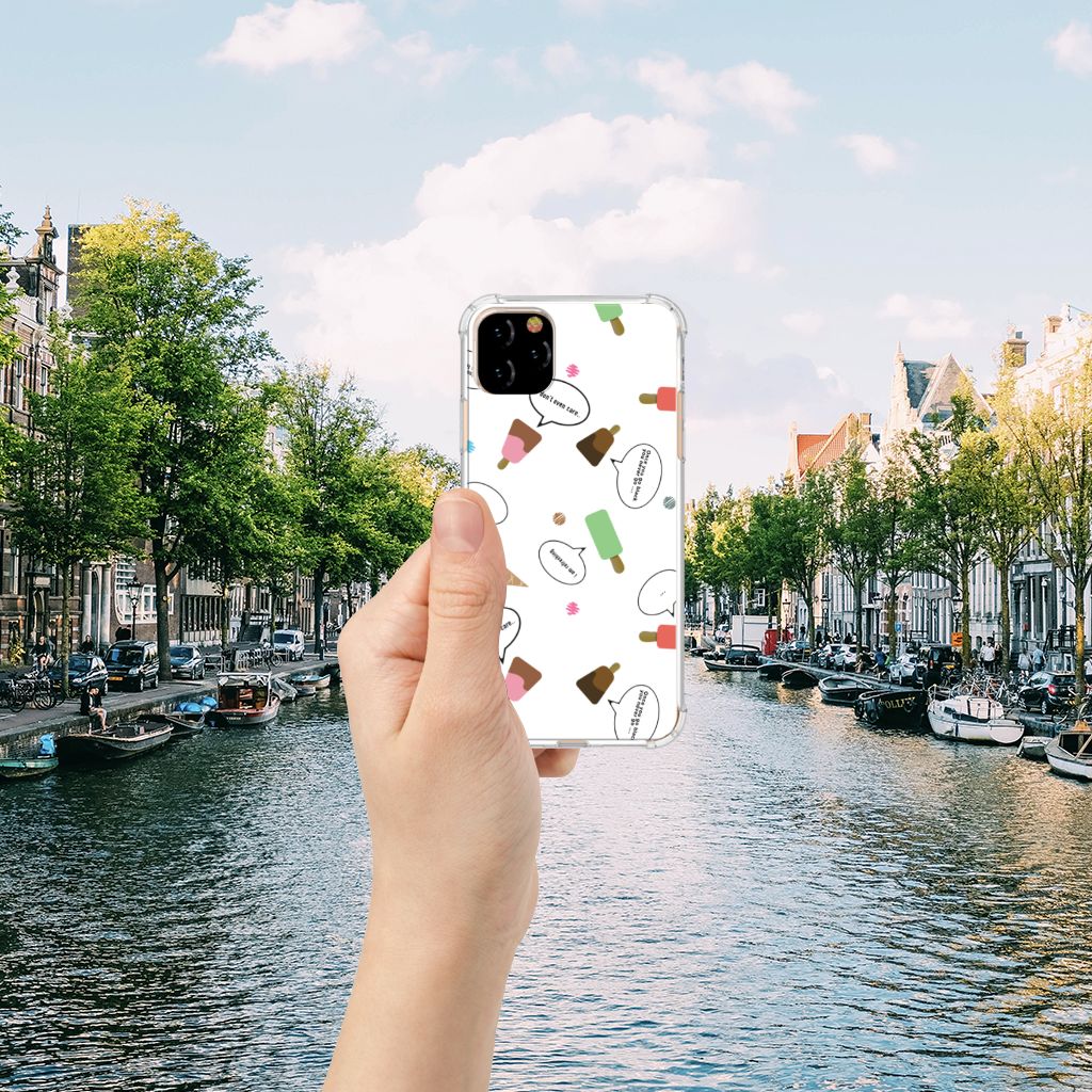 Apple iPhone 11 Pro Max Beschermhoes IJsjes